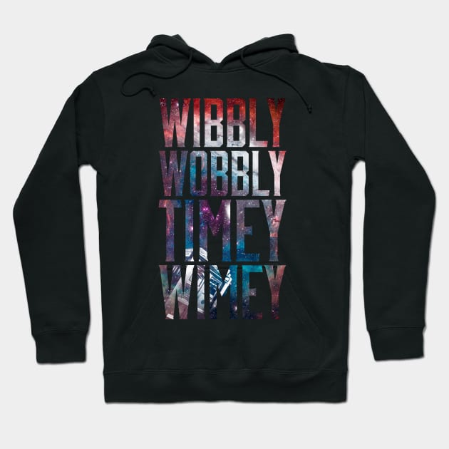 Wibbily wobbly timey wimey Hoodie by Bomdesignz